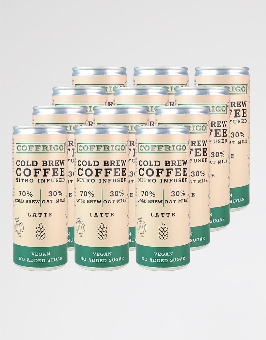 COFFRIGO Cold Brew Kaffee OAT MILK LATTE 12 PACK