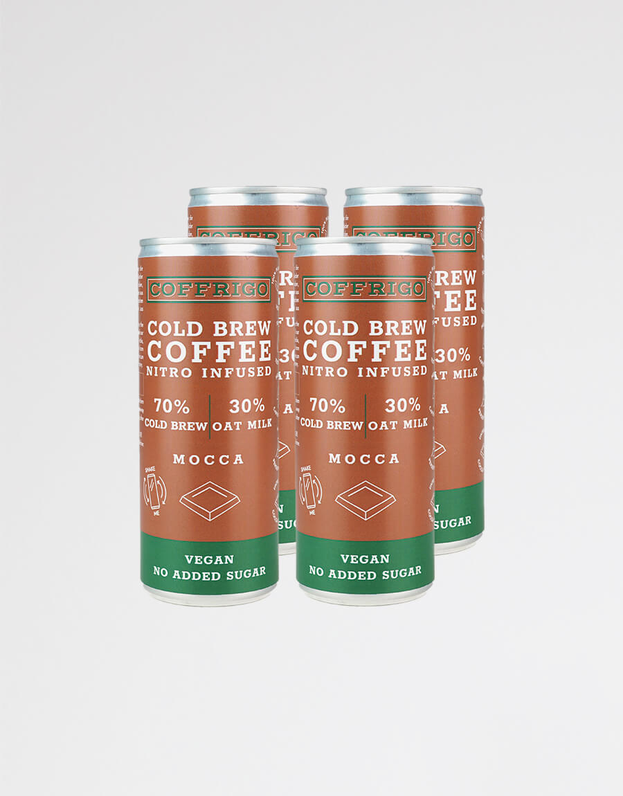 COFFRIGO Cold Brew Kaffee OAT MILK MOCCA 4 PACK