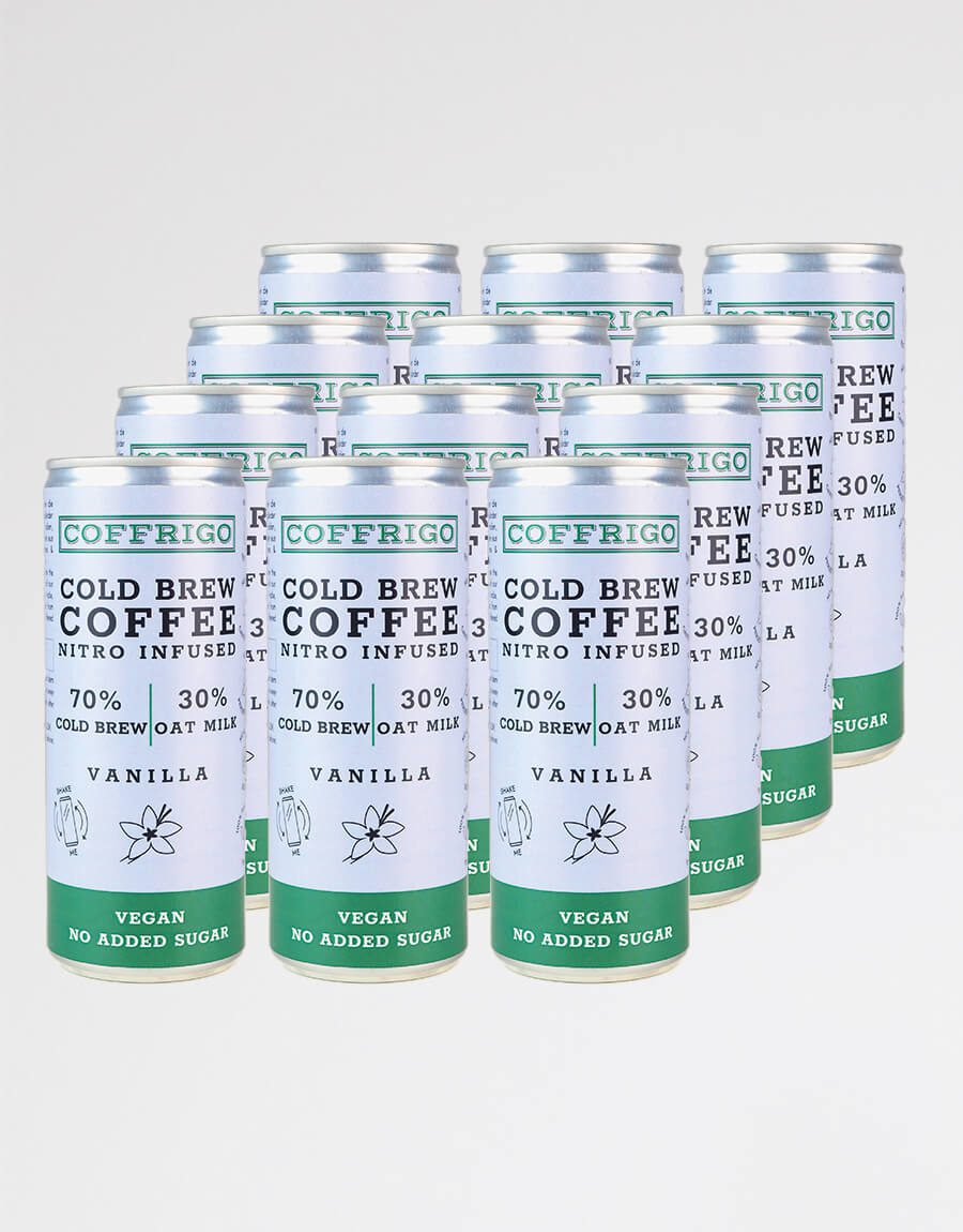 COFFRIGO Cold Brew Kaffee OAT MILK VANILLA  12 PACK