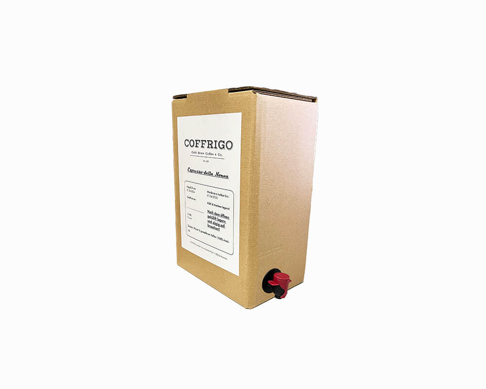 Espresso della Nonna in 10 Liter Bag-in-Box