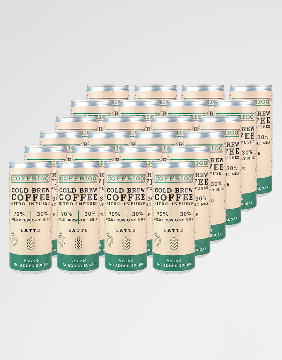 COFFRIGO Cold Brew Kaffee OAT MILK LATTE 24 PACK